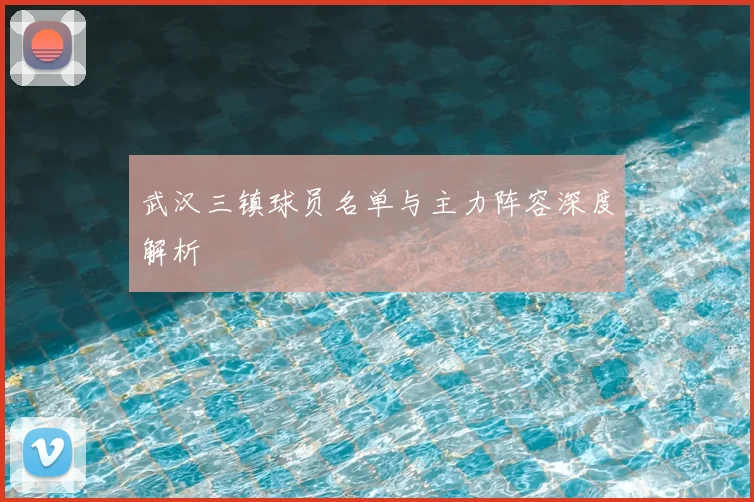 武汉三镇球员名单与主力阵容深度解析